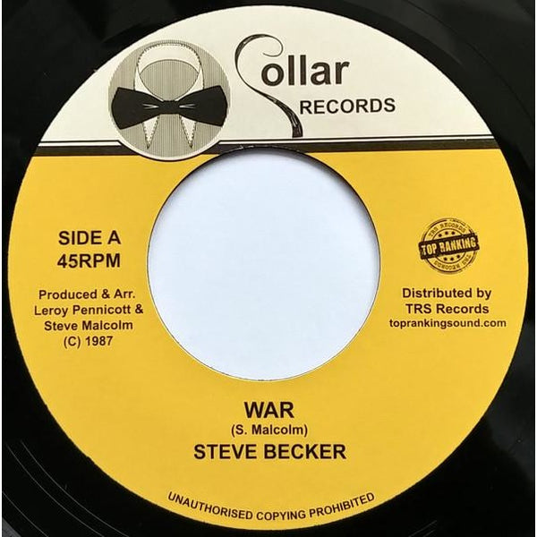7" STEVE BECKER - War - TRS Records