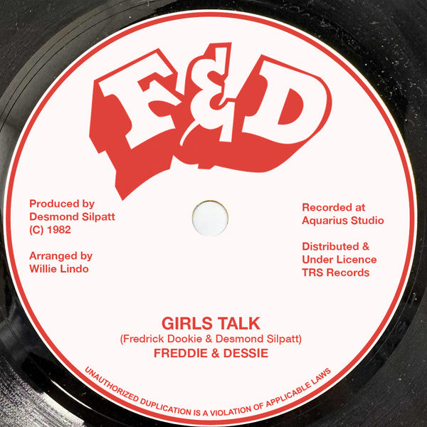 FREDDIE & DESSIE - Girls Talk (7")