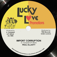 PAUL ELLIOTT - Import Corruption (7")