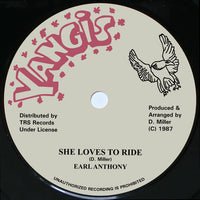 EARL ANTHONY - She Loves To Ride (7")