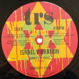 12" ISRAEL VIBRATION - Middle East / Greedy Dog - TRS Records