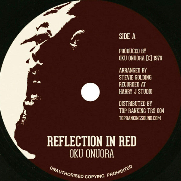 7" OKU ONUORA - Reflections In Red - TRS Records